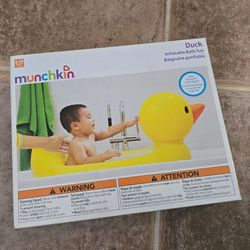 Munchkin White Hot Inflatable Duck Bathtub