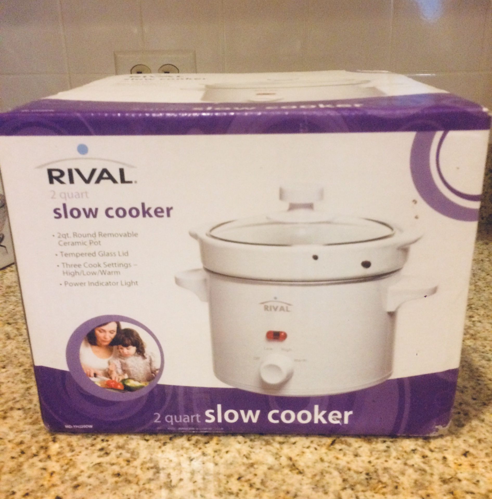 Rival 2 quart slow cooker