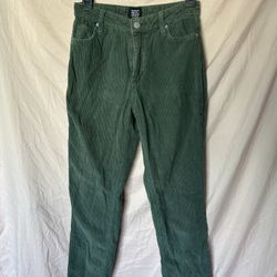 Green Corduroy Pants 