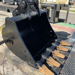 TAG 24” Mini Excavator Tooth Bucket With 38mm Pins
