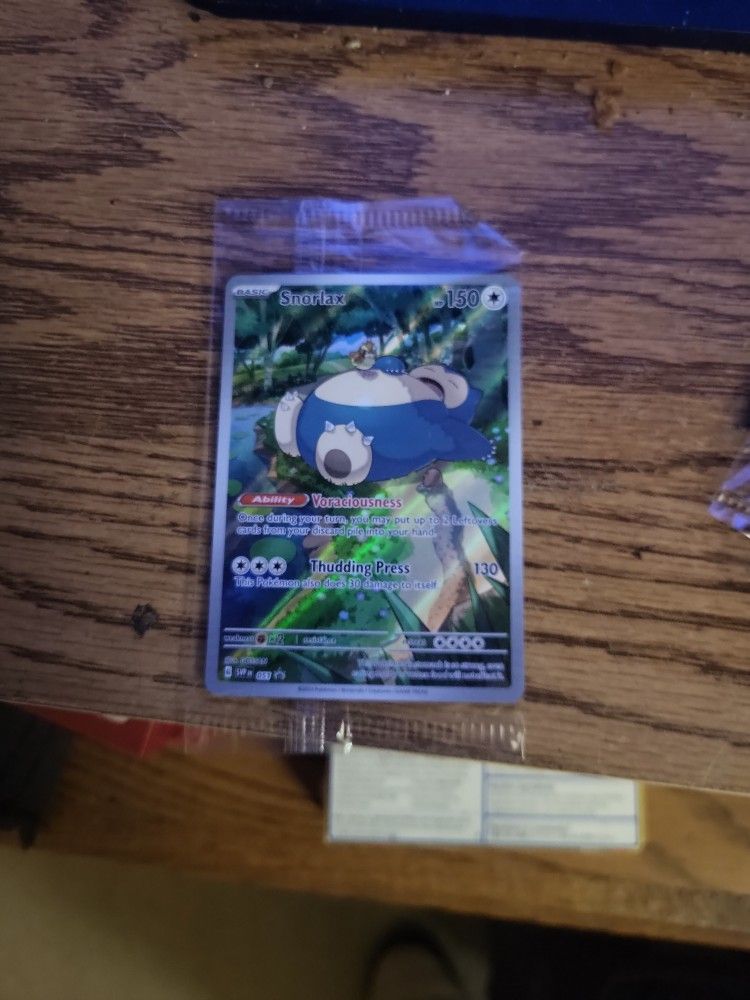 Pokémon Snorlax EX 151 PROMO