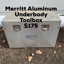 Merritt Aluminum  Underbody Toolbox $175- Corrales