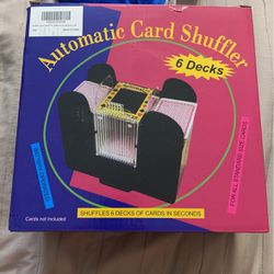 Automatic Card Shuffler 1/2/4/6 Decks