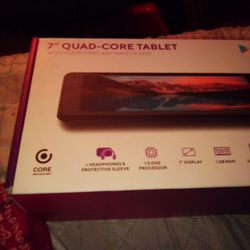 7in Quad Core Tablet 