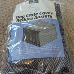 PET PRIME DOG CRATE COVER TO REDUCE ANXIETY NEW MAKE OFFER