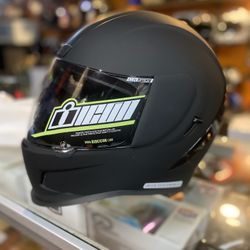 Helmet New Icon Dot Motorcycle Helmet $180