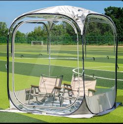 New Other East Oak 5' x 5' Pop Up Bubble All Weather Protection Tent For Events