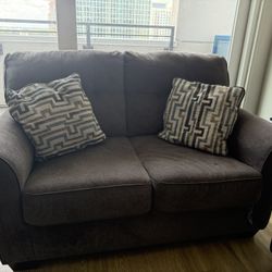Loveseat, Coffee brown Color