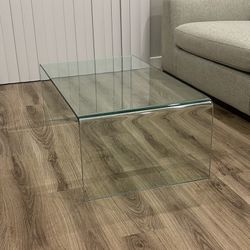 Christopher Knight Glass Coffee Table