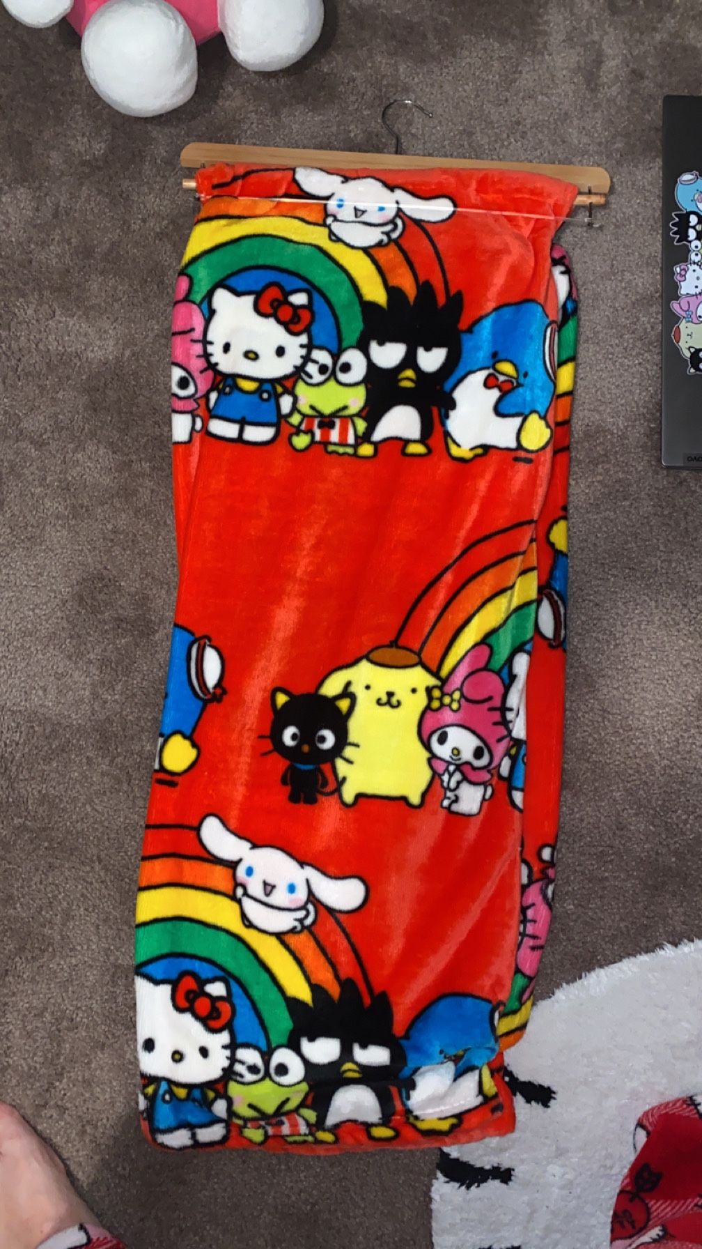 Hello Kitty Throw Blanket