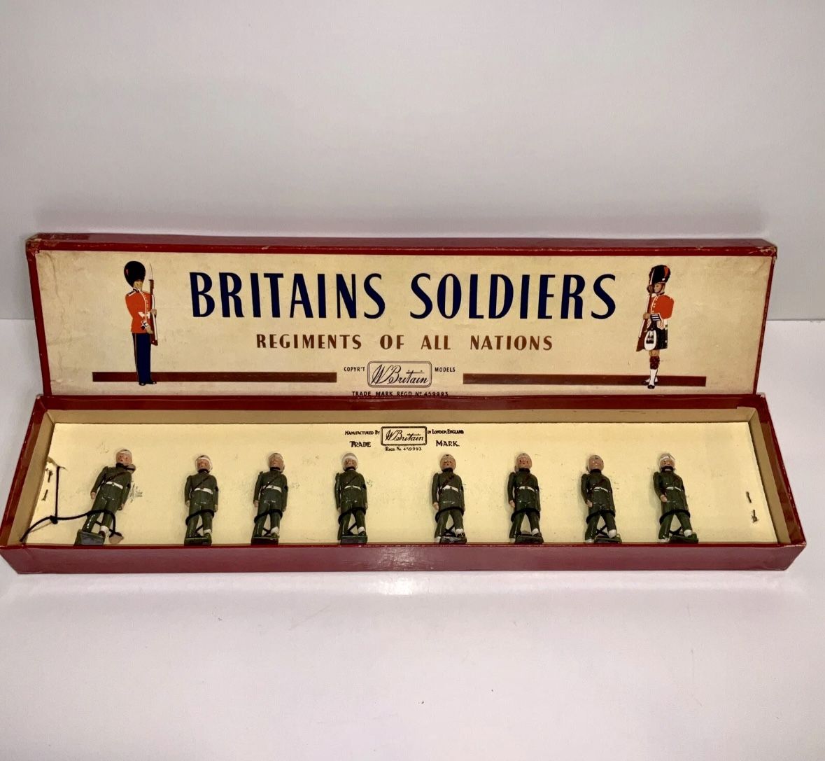NOS Vintage Britains Ltd Snowdrops U.S. Military Police No 2021
