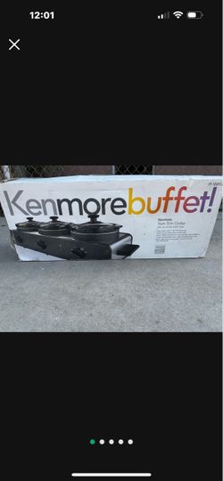 Kenmore Triple Slow Cooker Buffet