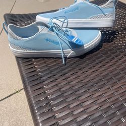 NEW with tags. Women’s Columbia PFG sneakers. Size 8.5. Retails over $80