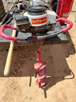 Earthquake auger