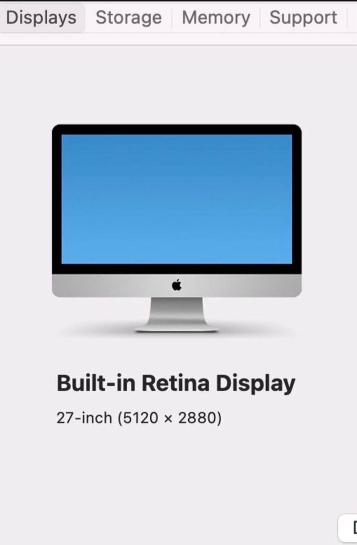 2020 5k Retina 27 Inch MacOS