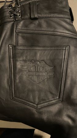 Harley Davidson Women’s Leather Pants L