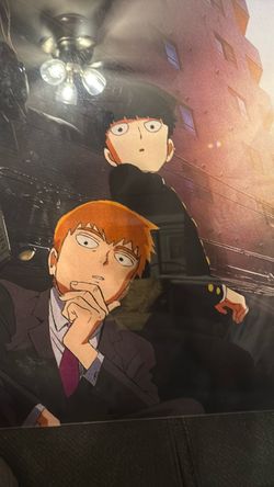 Reigen Arataka and Shigeo "Mob" Kageyama