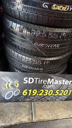 4 Goodyear tires (225-55-19)
