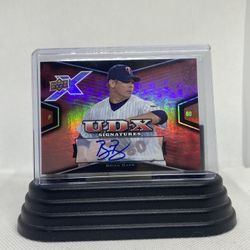 Brian Bass 2008 Upper Deck “UDX Signatures” Card#RQ35A