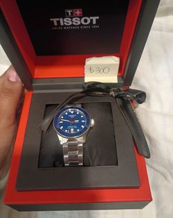 Tissot Seastar Watch Blue Dial unisex