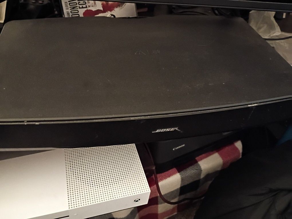 Bose Solo TV Sound System – $120 (with Remote & Cables)