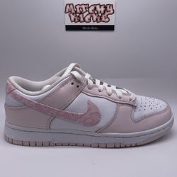 Nike Dunk Low Essential Paisley Pack Pink (Women’s) Sz. 8w