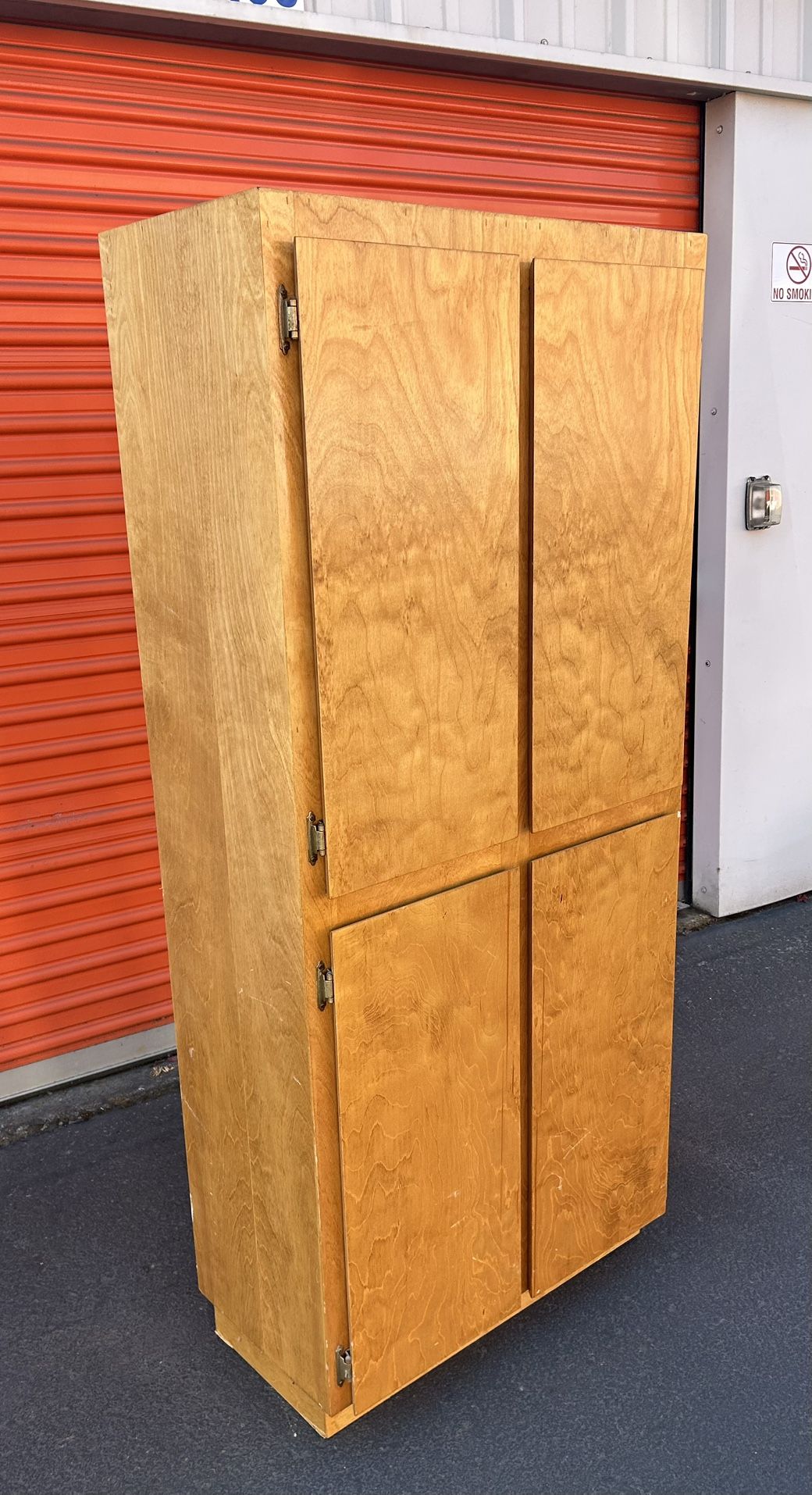 Huge Wood Pantry 