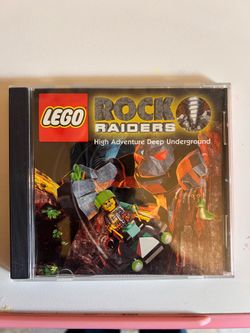 Lego Rock Raiders High Adventure Deep Underground CDROM PC Game