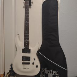 SGR SCHECTER C-1 Guitar Pro Fret-level Setup Spa Perfect & Bag!