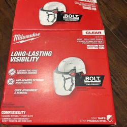 Milwaukee 48-73-1420 BOLT Full Face Shield - Clear Dual Coat Lens