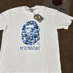 White Bape T Shirt 