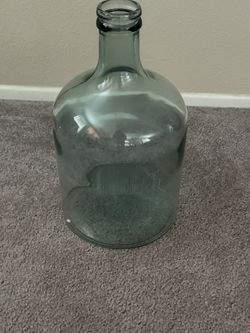 2 Heart And Hand Glass Jar 