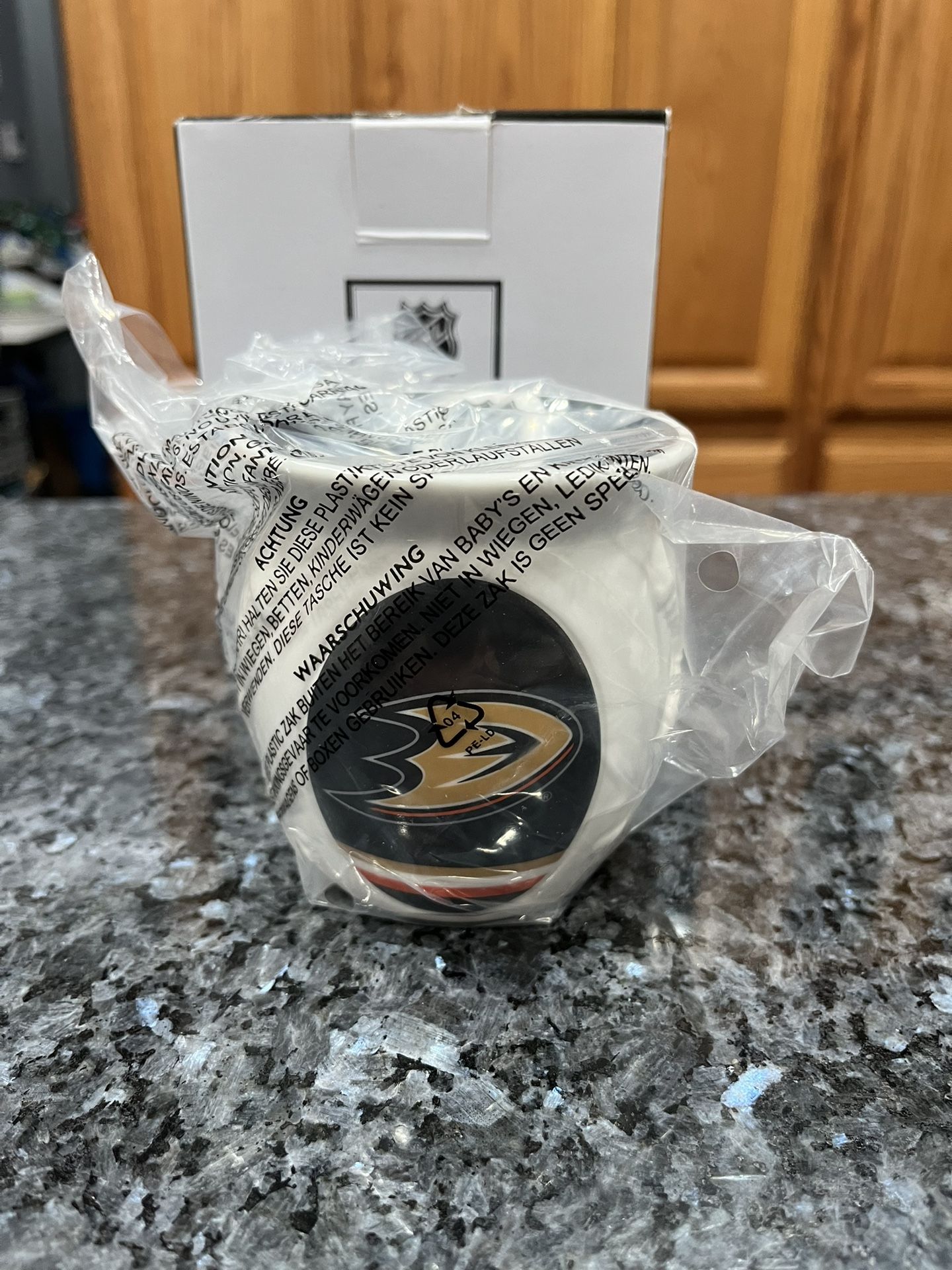 Brand new Scentsy Mini Warmer NHL Collection Anaheim Ducks Hockey.  Brand new in box only removed to take this picture.  