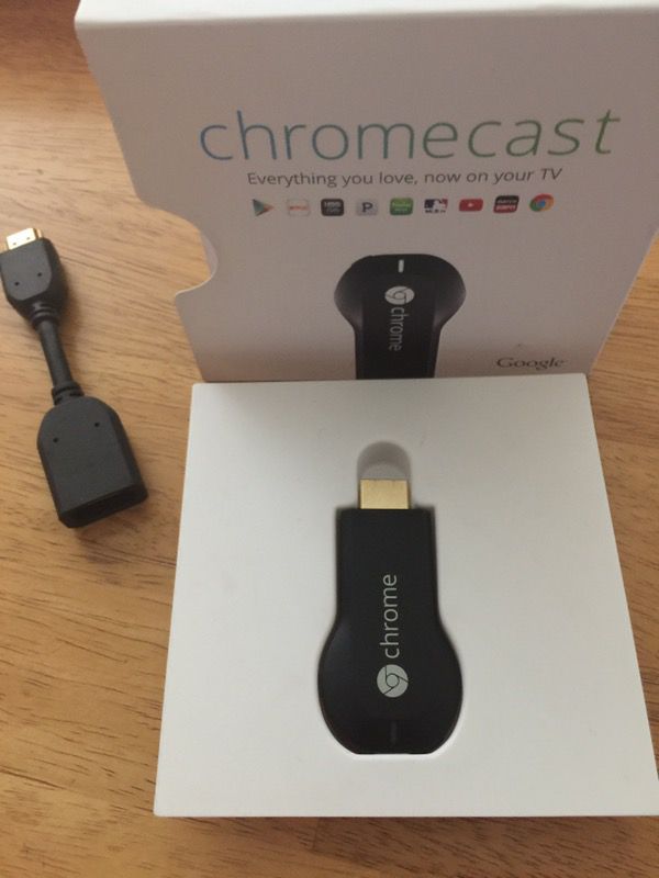 Chrome cast streaming device