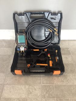 Testo 557S S Smart Vacuum Kit With Hose And Manifold