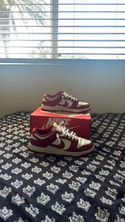 Good Nike Dunk Low White/ University Red for the Low 🤏🏾 ZELLE AND CASH 💵