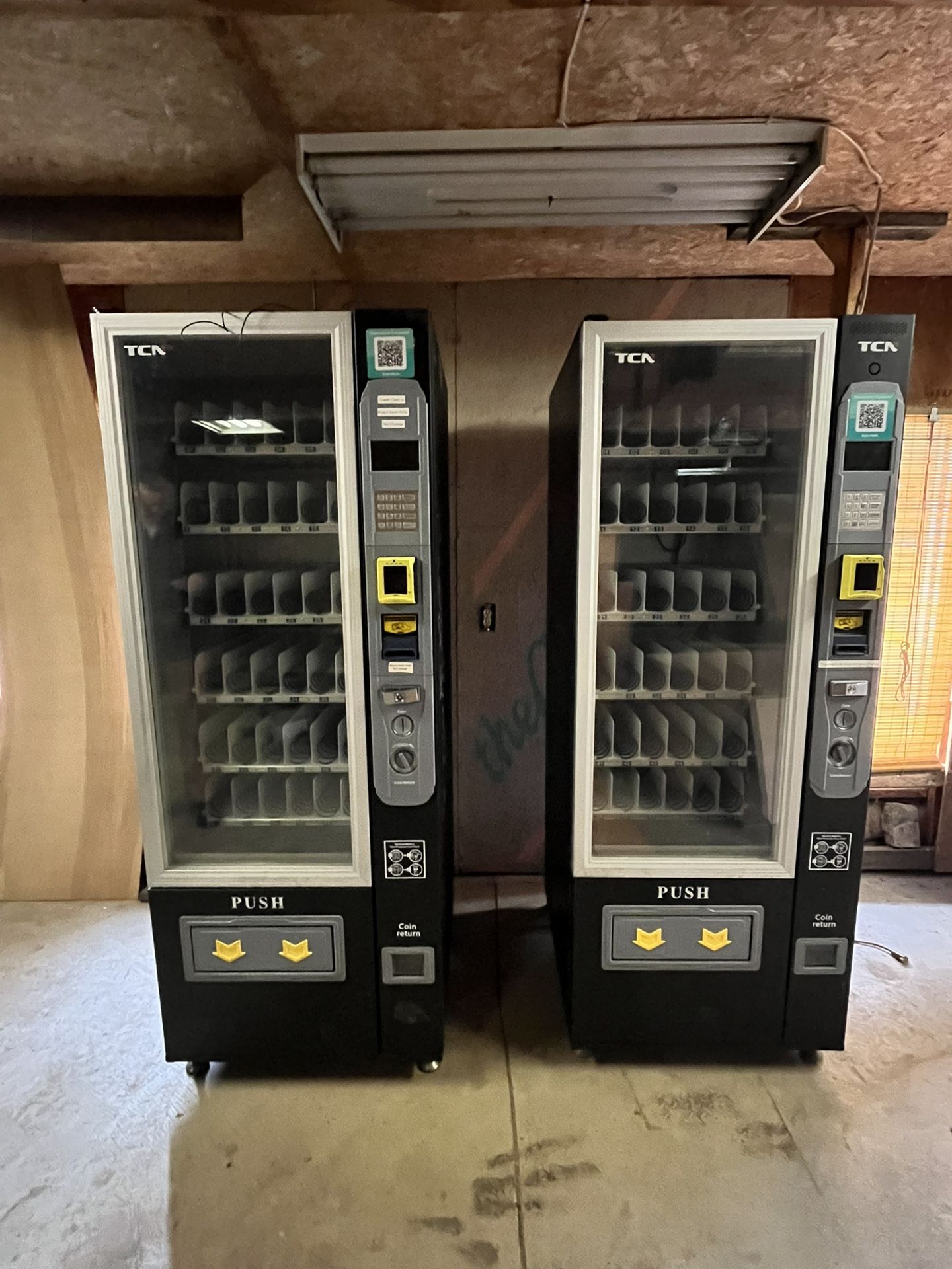 2 Lightly Used TCN Vending Machines – $3750 Each OBO