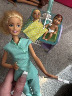 barbie nurse playset