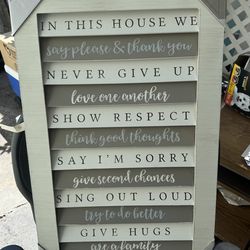 Wall Decor 18in X 32in (46cm X 81cm)