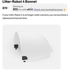 Litter Robot 4 Bonnet