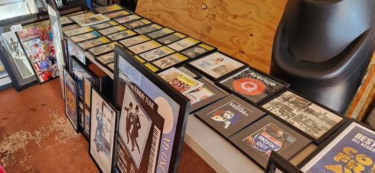 Framed Play Bills Make Me An Offer