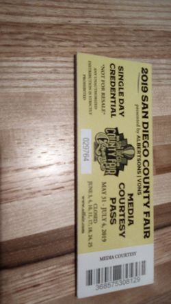 San Diego county Del Mar Fair