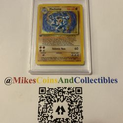 Machamp Holo 1st Edition - Graded PSA 4