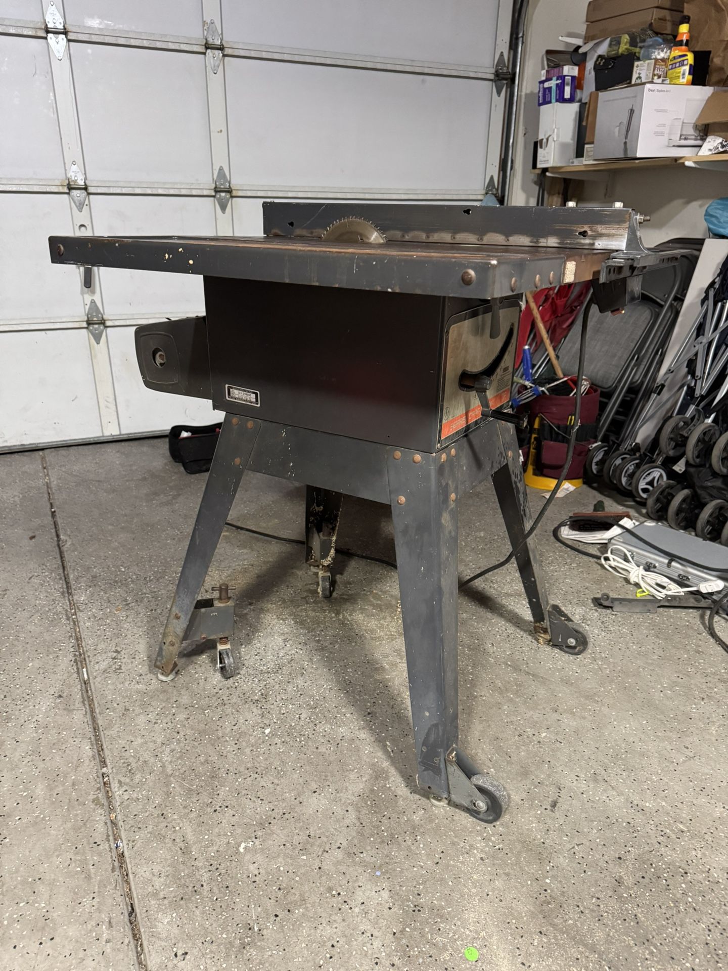 Craftsman Miter Saw And Table Saw. (2 Tools)