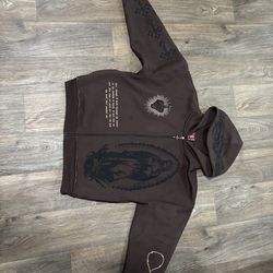 Virgin Mary graphic hoodie