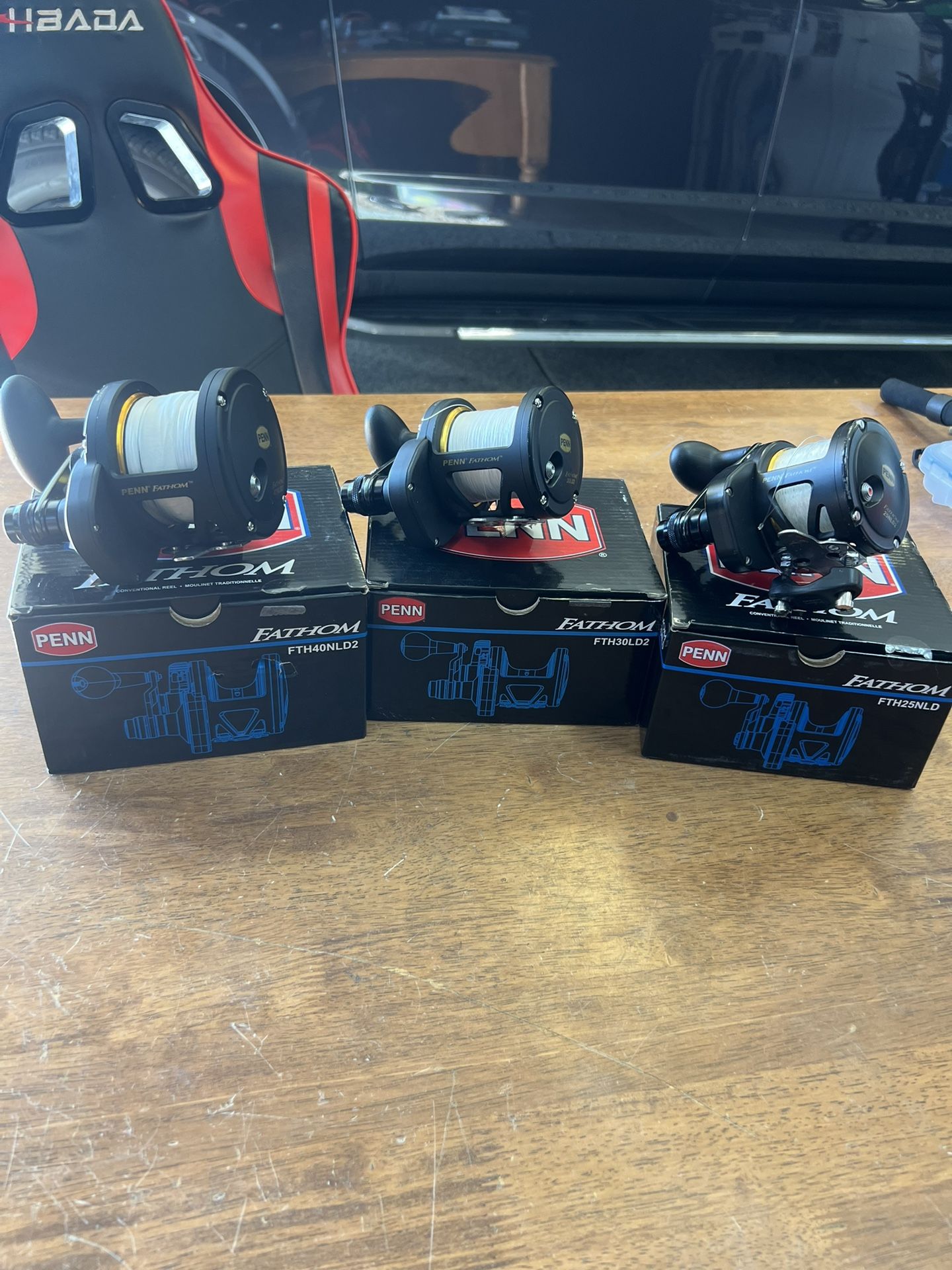 Penn Fathom , 2 Speed Fishing reels