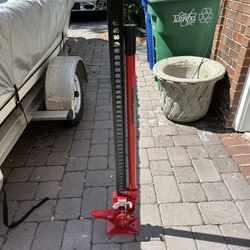 Big Red 48 Inch Ratcheting 3 Ton Utility Jack