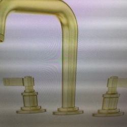 PFISTER LG49-WNIBG WINTER PARK 1.2 GPM WIDESPREAD BATHROOM FAUCET WITH POP UP DRAIN ASSEMBLY