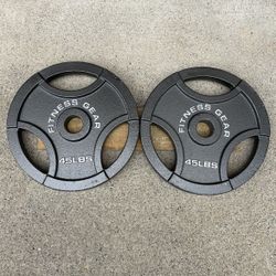 New! Olympic Weight Plates 45s