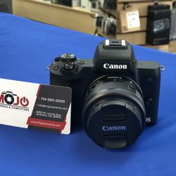 Canon M50 W/ 15-45 Lens